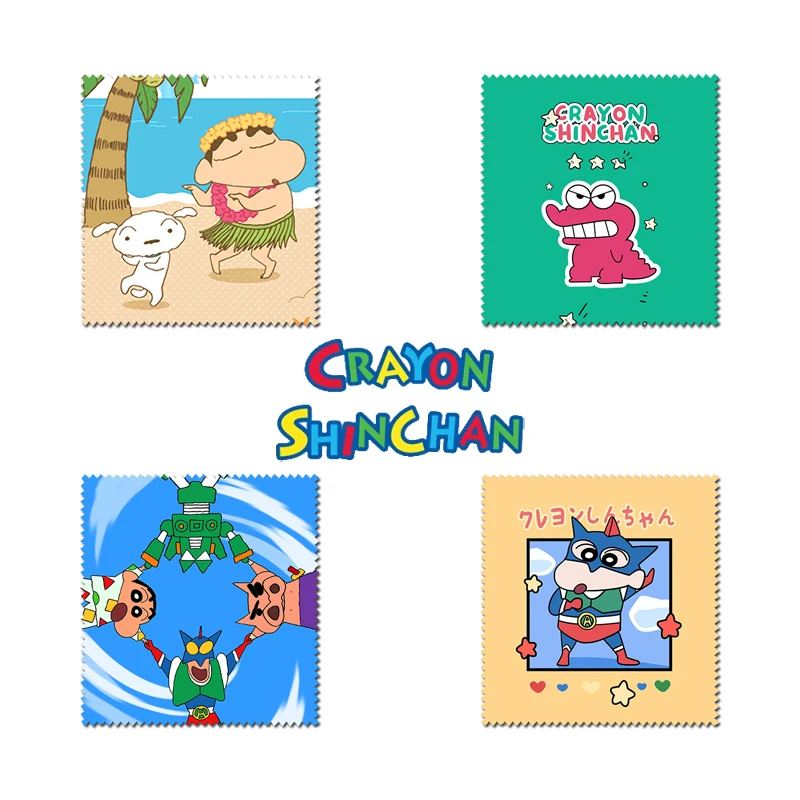 Ткань для очков Crayon Shin-chan мультяшная микрофибра солнцезащитные блесны ткань