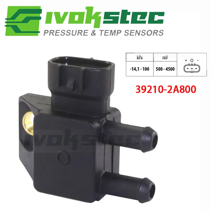 

39210-2A800 Датчик перепада давления DPF или заглушка для Hyundai SantaFe Kia Rio Nissan Sportage Mitsubishi 227711AT0A 392102A800