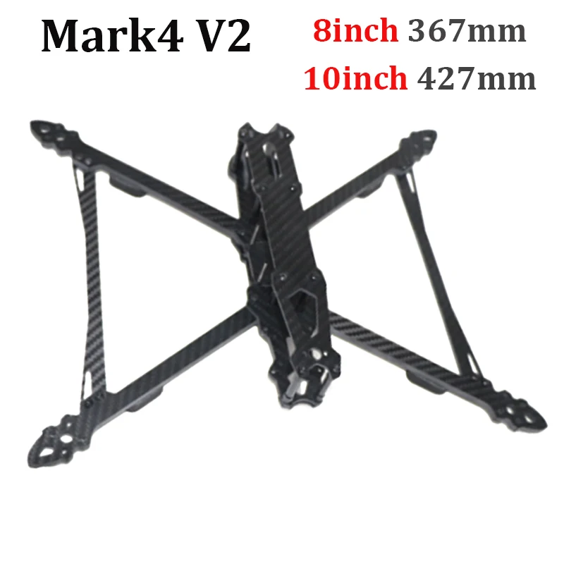 Mark4 V2 Mark 4 8 дюймов 367 мм/10 427 мм 3K полностью углеродное волокно TrueX рамка для FPV