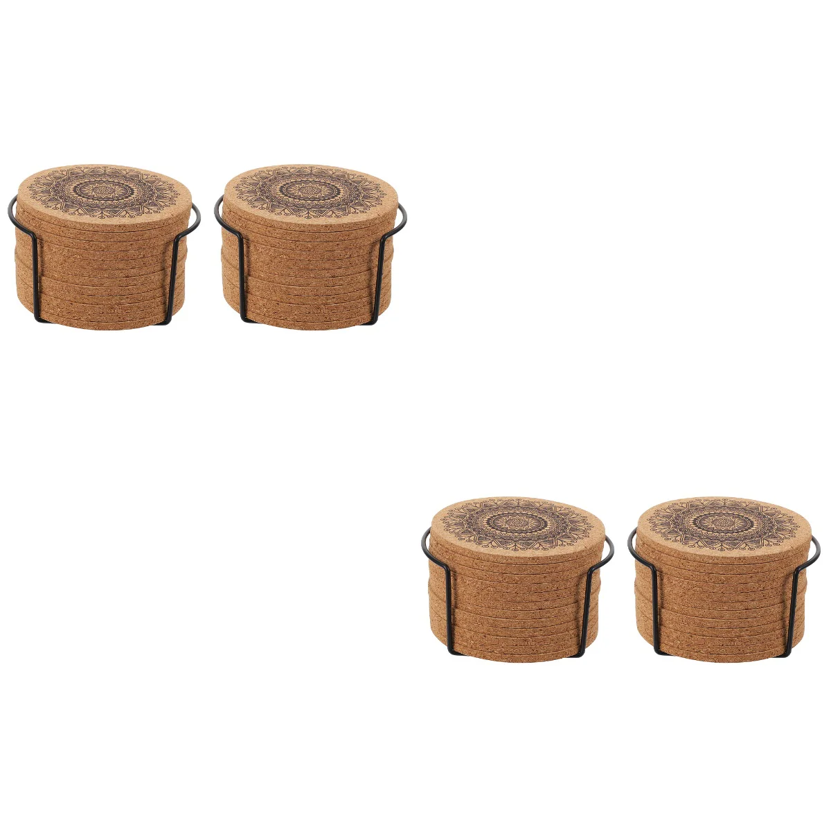 

Coasters Coaster Hot Corkdrink Wood Pads Wooden Trivet Round Drinks Cup Mat Absorbenttea Trivets Pots Pans Pot Table Mugstand