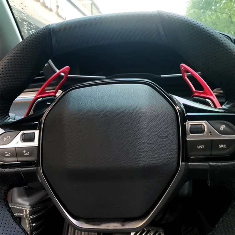Для Peugeot 508 2023 2022 2021 2020 2019 переключение передач весла алюминиевый сплав рулевое