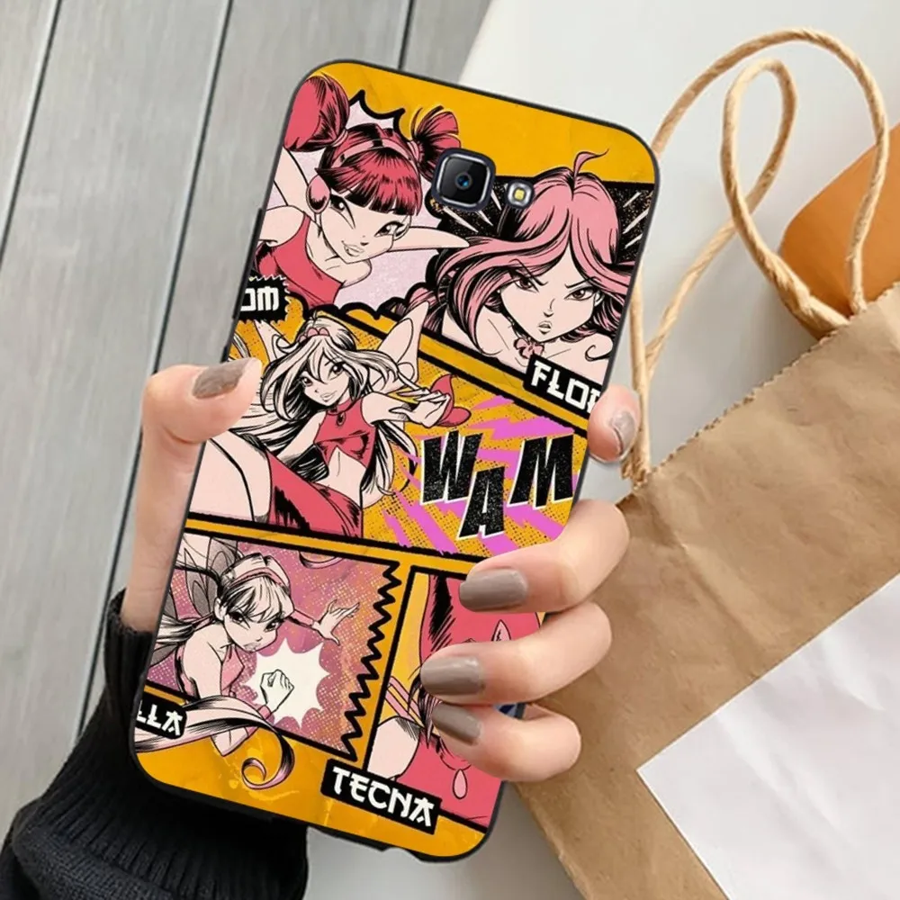 Винтажный чехол для телефона W-Winx с рисунком красивой девушки Samsung J 7 Plus 7core J7 Neo J6