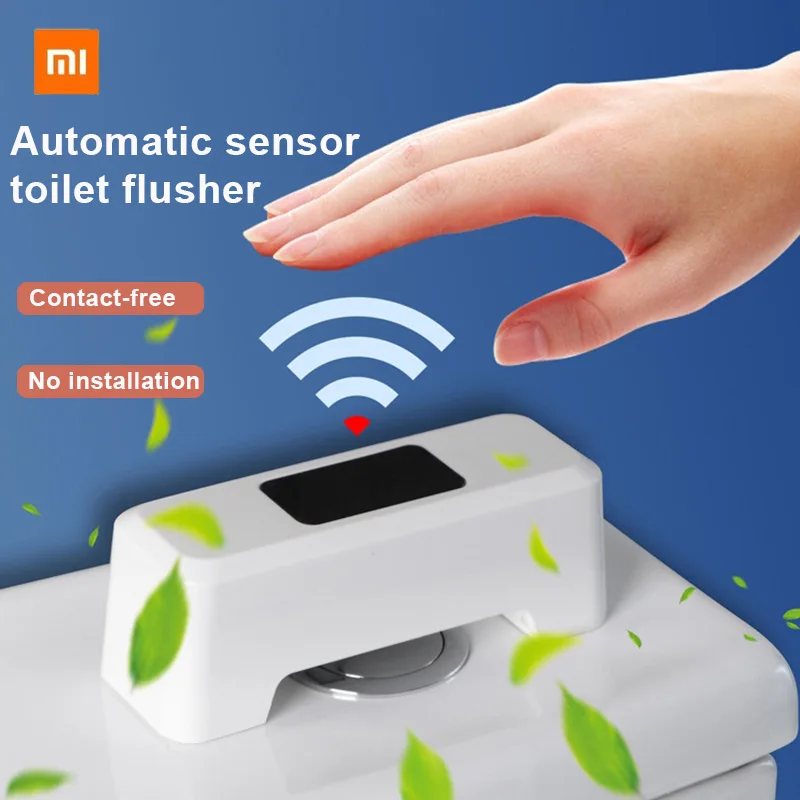 

Xiaomi Smart Toilet Automatic Sensor Infrared Flusher Flushing for Home Toilets Flush Ipx5 Waterproof USB Charging Contact-free