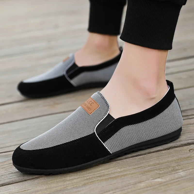 

Men's Shoes Casual Sneakers Canvas Shoes Boys Sport Sneakers Comfortable Men Casual Loafers Male Cozy Slip On Cloth Shoes
