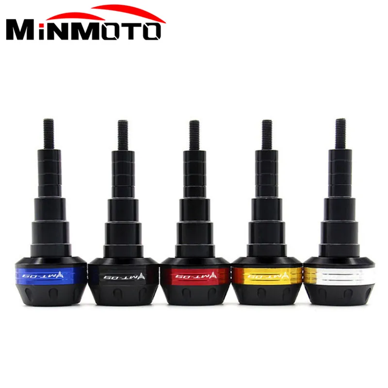 Для MT-07 MT 07 2021 ползунки рамы MT-09 09 2014-2020 с логотипом MT07/MT09 мотоциклетная