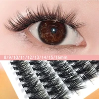 100 bundles eyelash extension natural faux mink eyelashes individual 30d cluster lashes makeup cilia false eye lashes