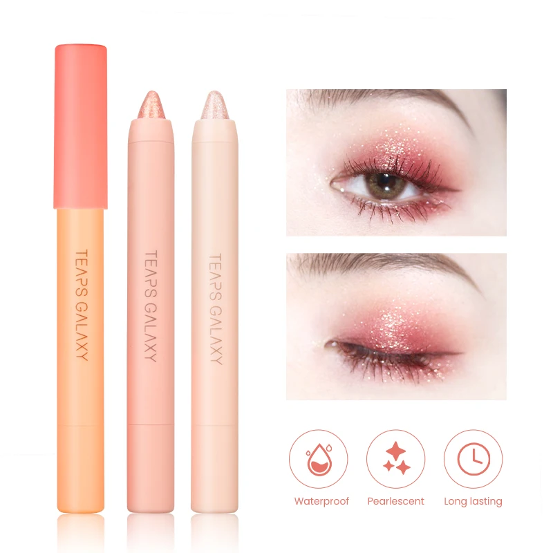 

Pearlescent Eyeshadow Stick Silkworm Lasting Waterproof Not Blooming Shiny Pearlescent Eyeshadow Pen Korean Makeup Cosmetics