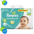 Подгузники Pampers Active Baby-Dry 610 кг, размер 3, 90шт.