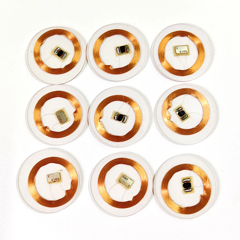 

Прозрачные RFID монеты TK4100 для контроля доступа 100 шт.