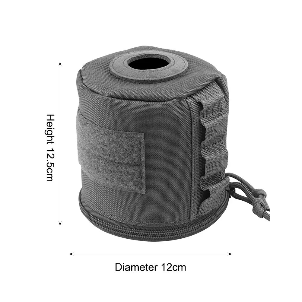 Roll Paper Storage Bag Outdoor Tactical Military Molle Style Tissue Case Toilet Roll Paper Storage Holder for Camping Hiking images - 6