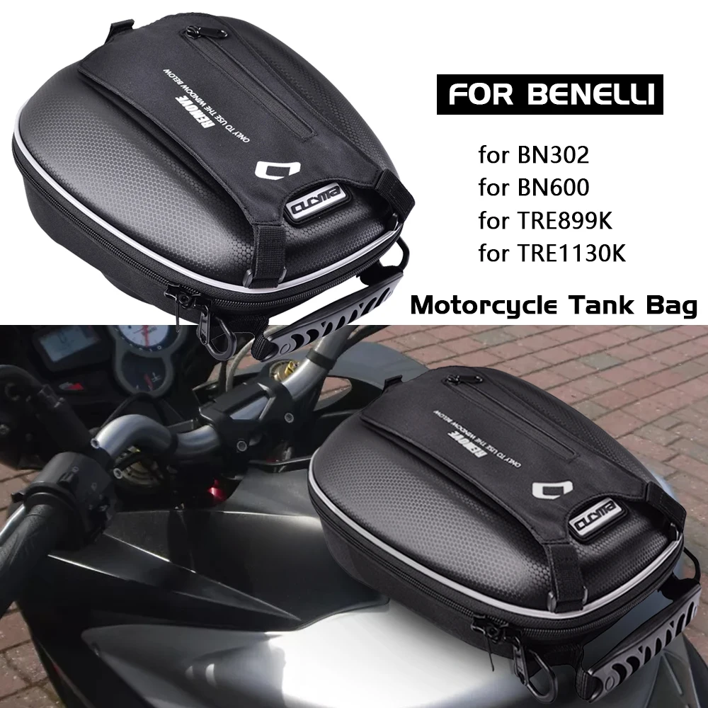 

For BENELLI BN302 BN600 TRE899K TRE1130K BN 302 600 TRE 899 K Motorcycle Waterproof Navigation Luggage Bags Fuel Racing Tank Bag