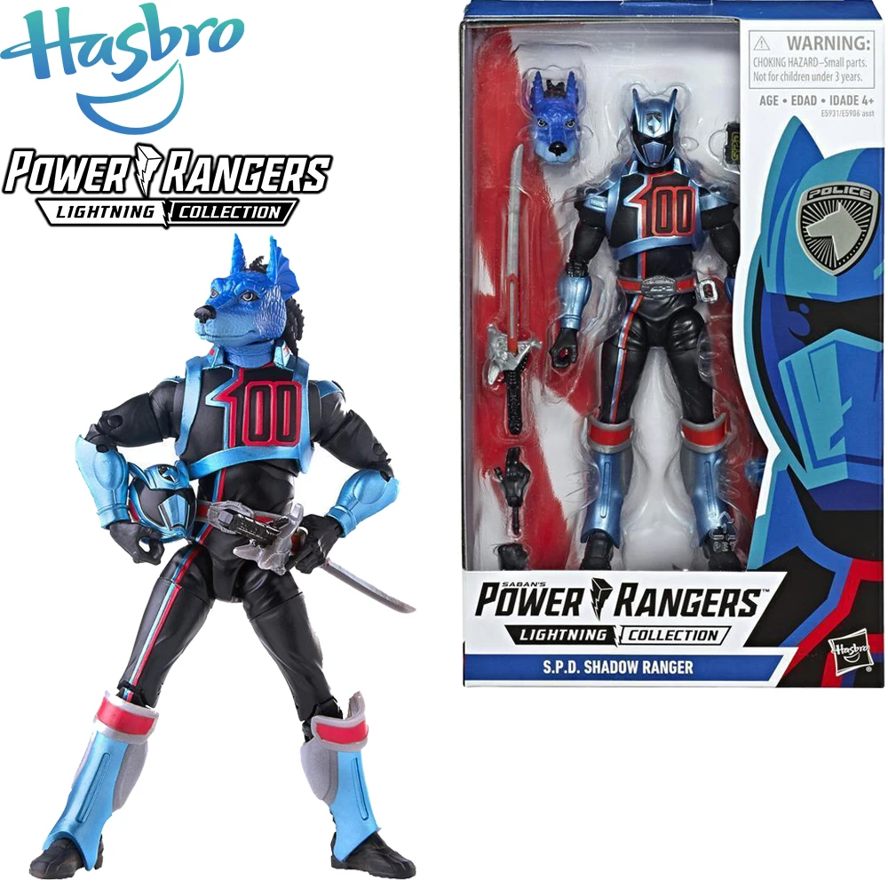 В наличии Original Hasbro Power ranger S.p.d. Молния коллекция