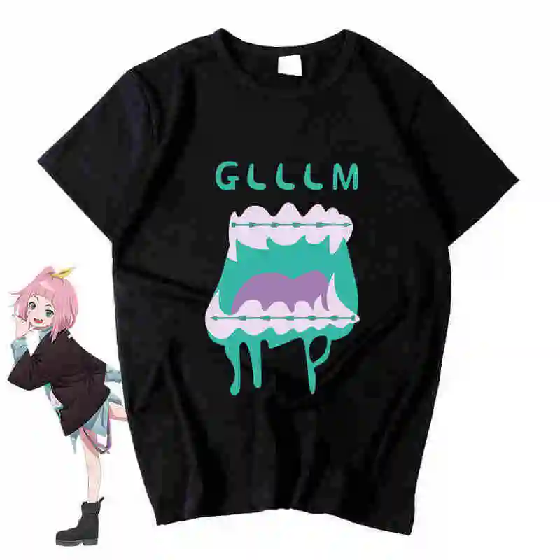 Аниме Yoru No Kurage Wa Oyogenai Mahiru Kozuki Kiwi Watase Мужская женская футболка Косплей Костюм