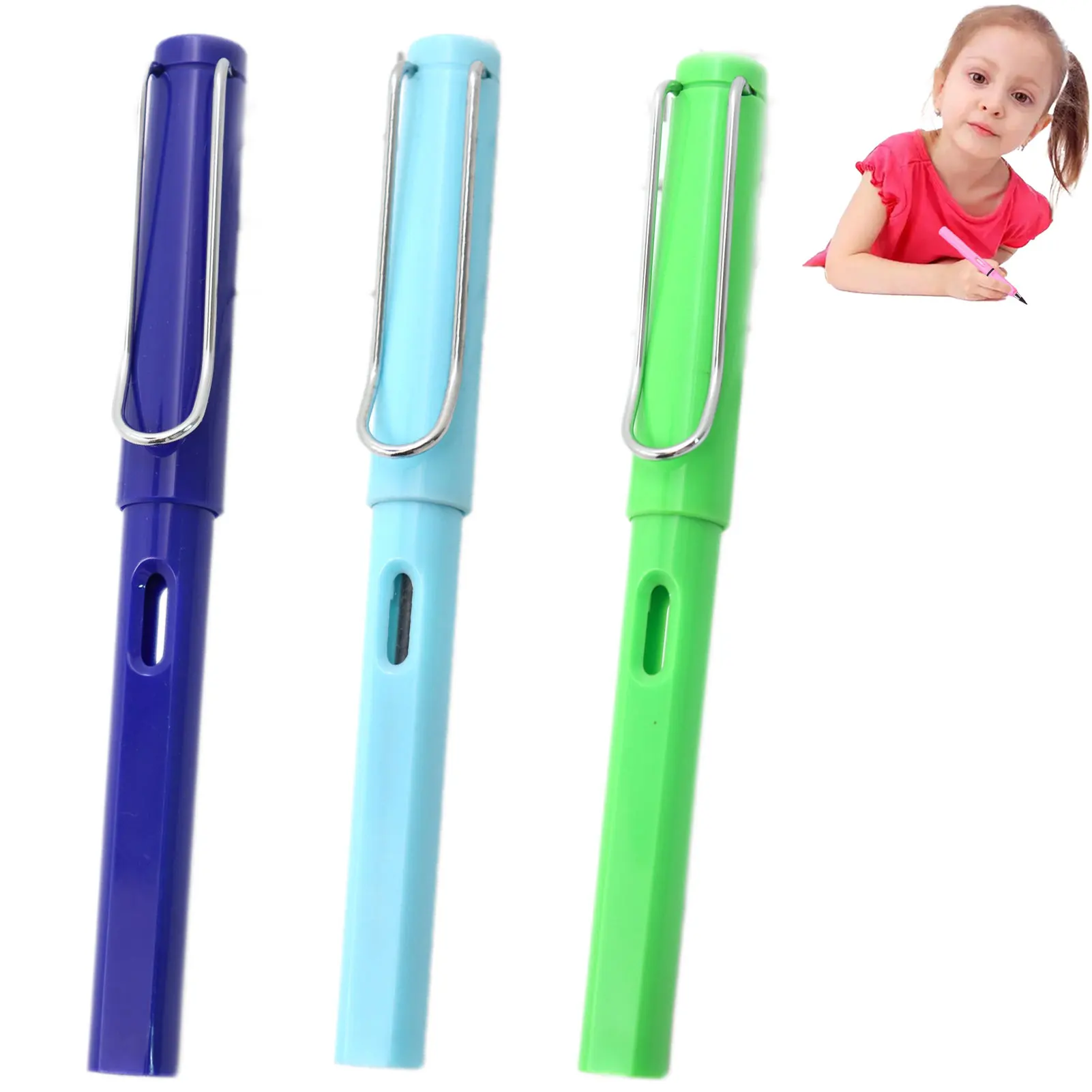 

Reusable Erasable Pencil Pencil For Kids Unlimited Inkless Eternal Pencil Portable Erasable Writing Pencil For
