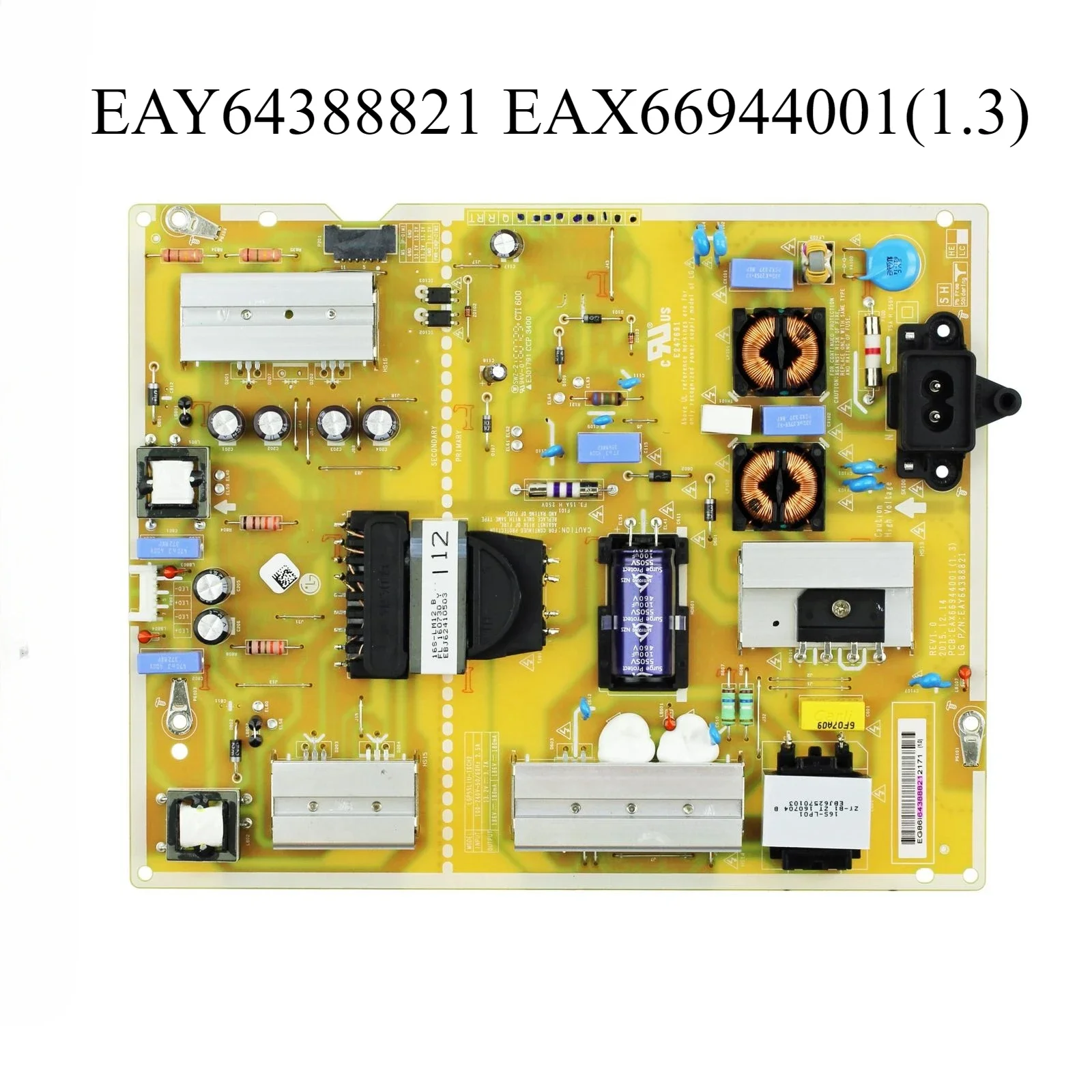 Плата питания EAY64388821 EAX66944001 (1 3) для 55UH6150-UB 55UH615A-UC