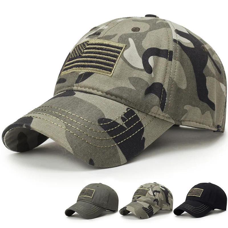 

Европейские и американские мужские бейсбольные кепки на все сезоны для улицы Повседневная Солнцезащитная камуфляжная уличная армейская универсальная модная кепка