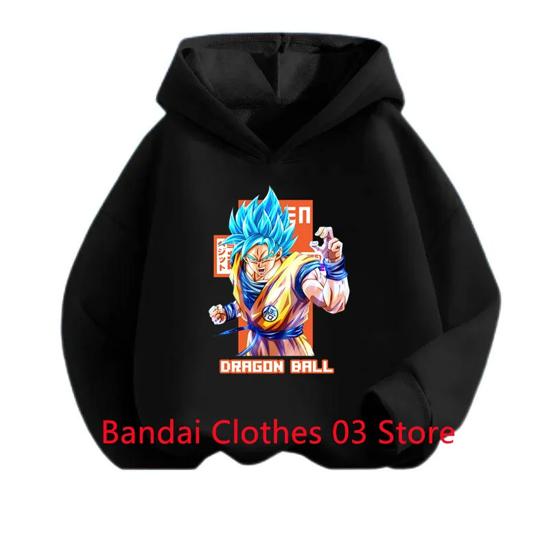 Верхняя одежда для мальчиков и девочек от 2 до 12 лет верхняя Goku Свитшот со