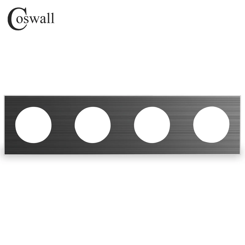 

COSWALL R12 черный выключатель