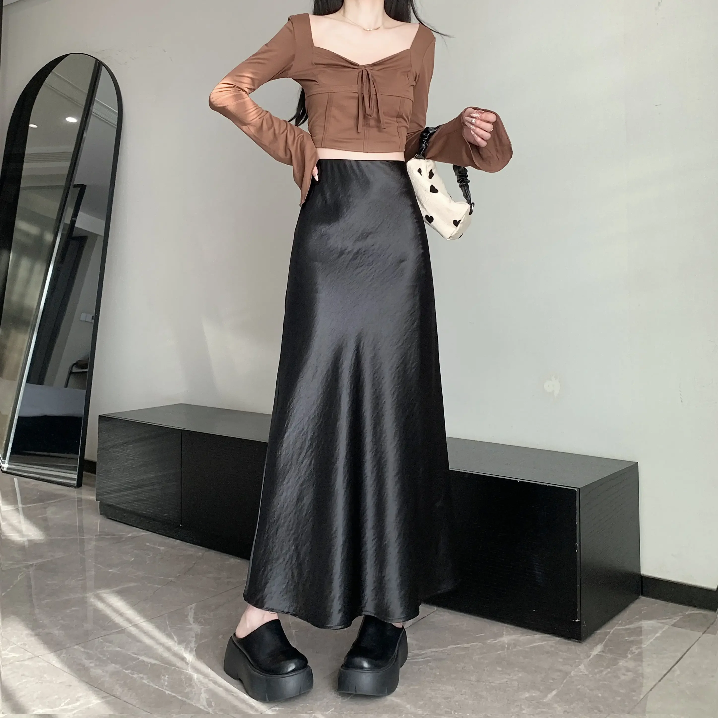 Полуюбка из полиэстера