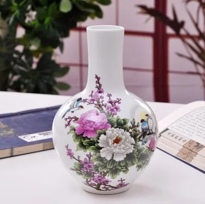 

Рождественская керамическая клетчатая Сфера Цзиндэчжэнь, Современное украшение для нового интерьера