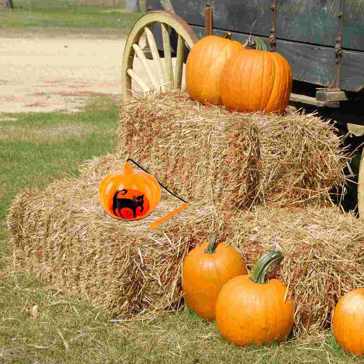 

Pumpkin Lights Led Lamp Lanterns Light Table Pumkin Decor Orange Decorative Toyschildren Props Hangingpumpkins Jacklantern