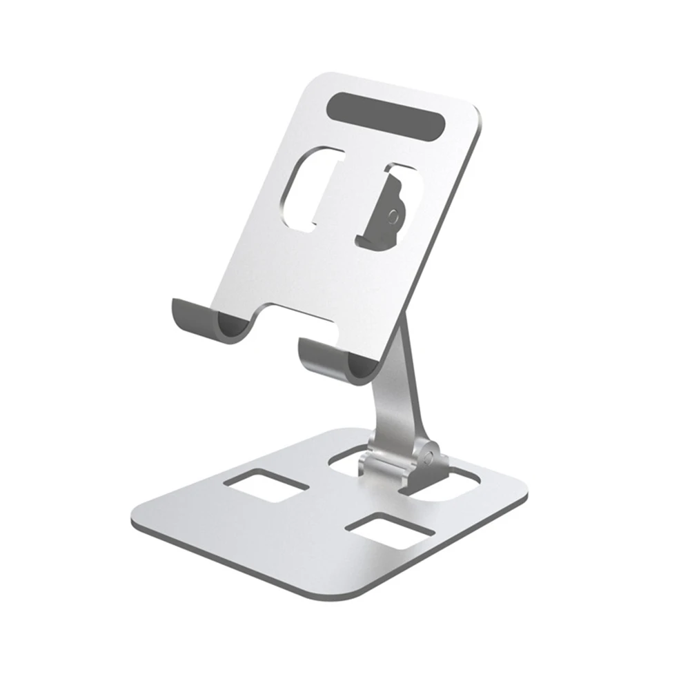 

Mosible Desktop Phone Stand Foldable Universal for iPad Pro iPhone 13 Pro Max Xiaomi Huawei Samsung Mobile Phone Alloy Holder