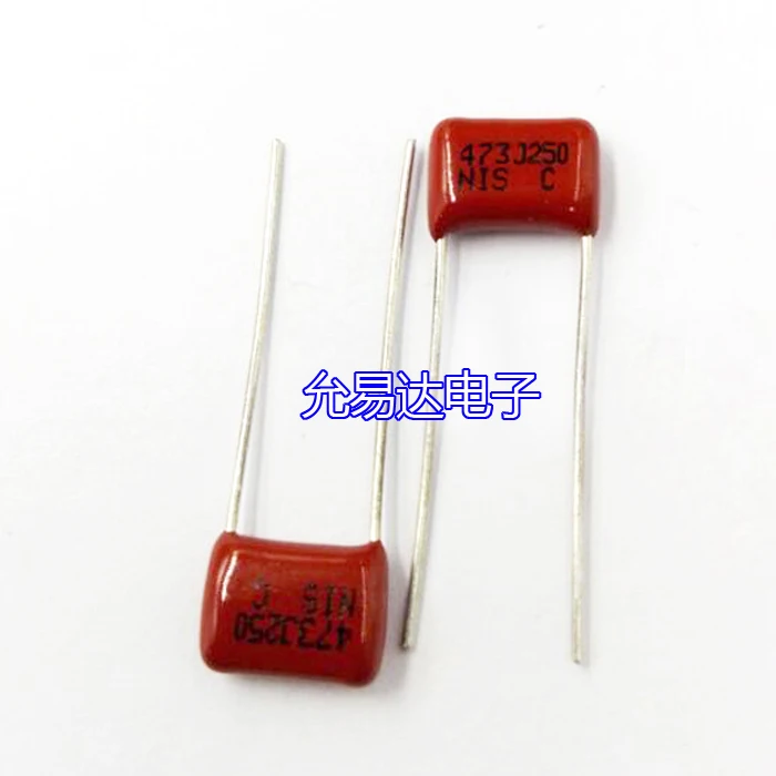 

10PCS/ CBB capacitor 250V 473J 0.047UF 47NF foot distance=7.5MM brand new