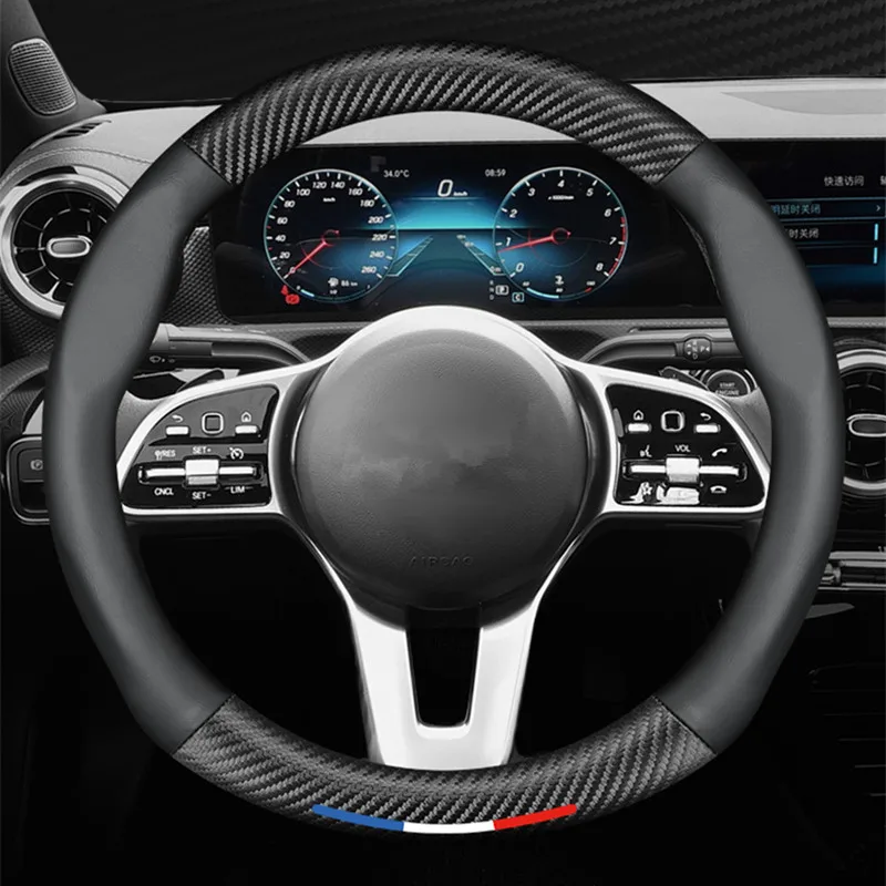Чехол рулевого колеса автомобиля для BMW E31 E36 E39 E46 E60 E72 E82 E87 E90 E92 E93 F01 F02 F10 F12 F15 F20 F25 F30