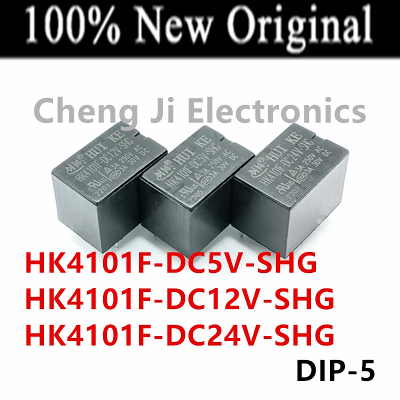 10 шт./лот Φ, HK4101F-DC5V-SHG DIP-5 A новый набор оригинальных сигнальных реле для конверсии