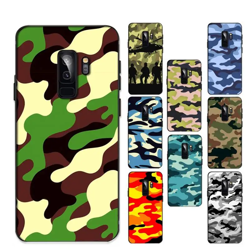 

Camouflage Camo military Phone Case For Samsung S 9 10 20 21 22 23 30 23plus lite Ultra FE S10lite Fundas