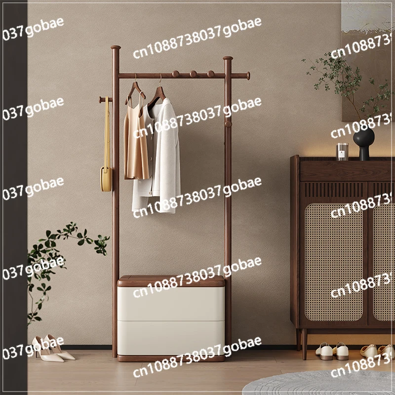 L'm Light Роскошная итальянская вешалка из цельного дерева Простой ящик для