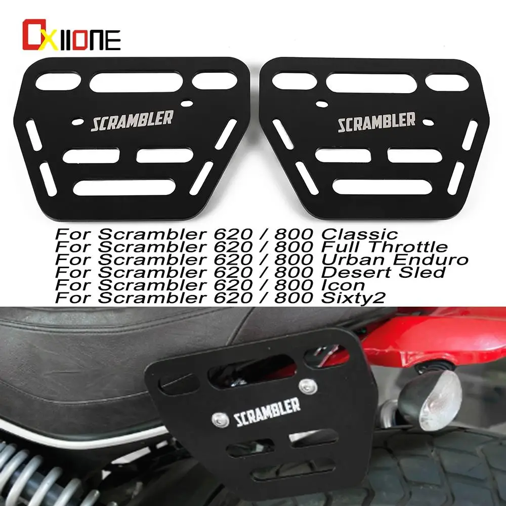 

For Ducati Scrambler 620 / 800 Icon /Scrambler Sixty2 2016-2021 Motorcycle Baggage Bracket Luggage Side Rack Saddle Mounting kit