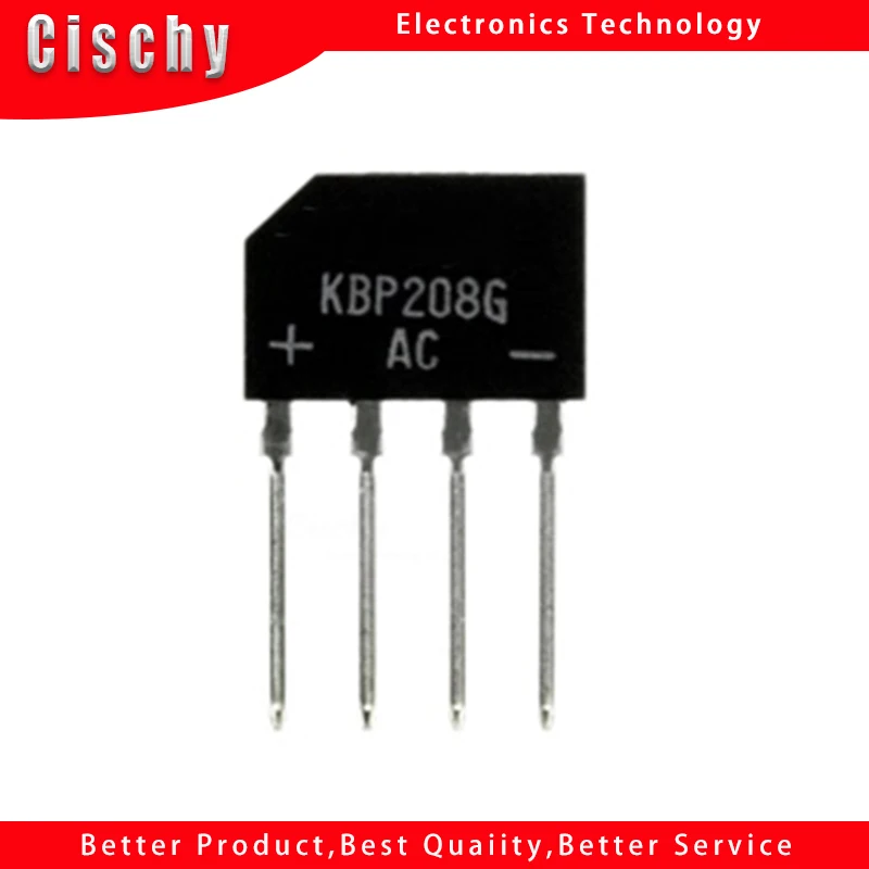 10 шт. KBP208G DIP-4