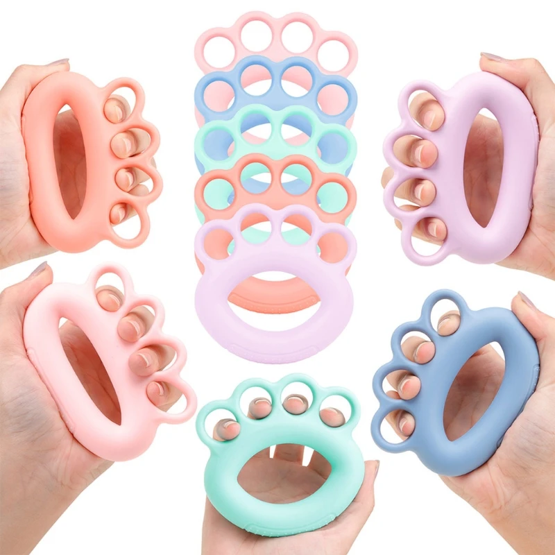 

Fitness Hand Expander Grip Strengthen Exerciser Trainer Decompression Strength Grip Hand Carpal Expander Dynamometer 24BD