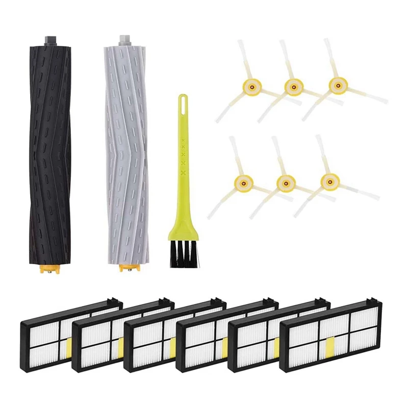 

Сменные детали, основная и боковая щетки, фильтр НЕРА Для Irobot Roomba 800, серии 870, 871, аксессуары для пылесоса