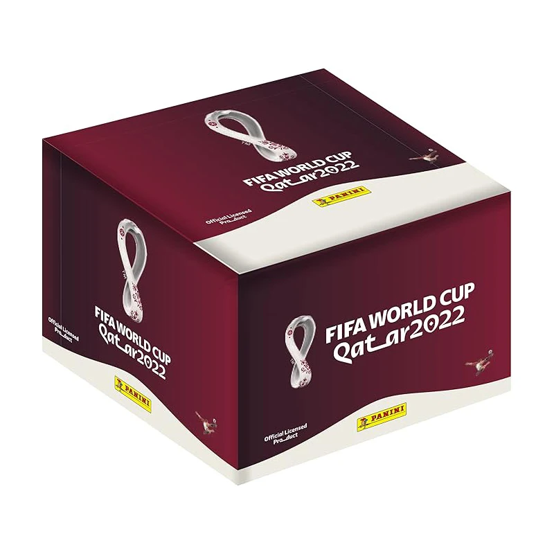 Фото Panini FIFA World Cup QATAR 2022 ALBUM BOX 50 упаковок, 5 наклеек в упаковке №2