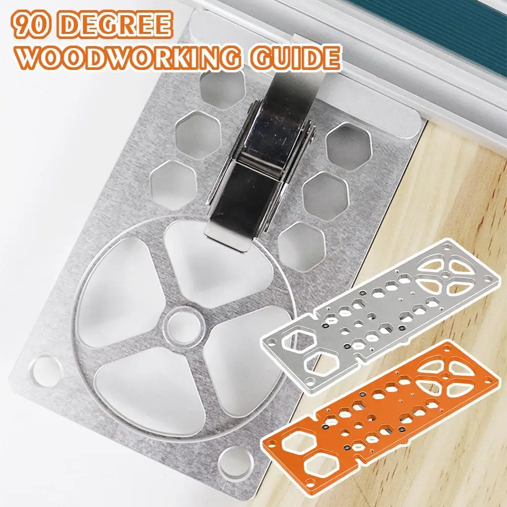 

Прямоугольный направляющий рельсовый зажим из алюминиевого сплава 90 градусов для инструмента рельсовая электрическая циркулярная пила ре...