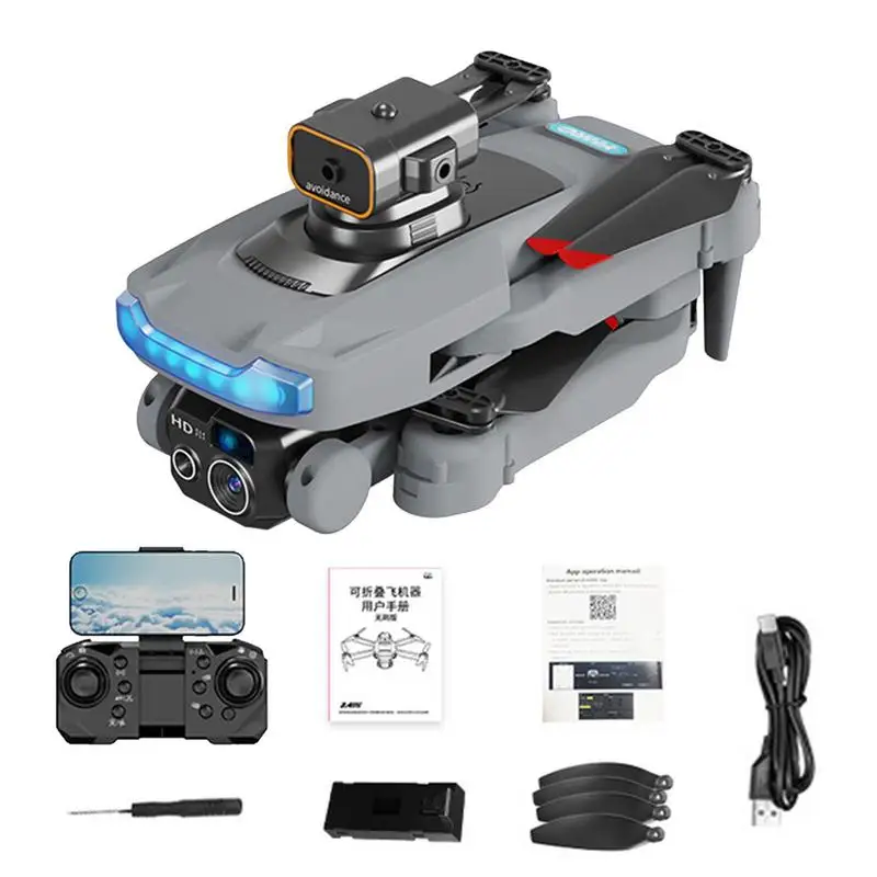 

Camera Drone For Kids RC Quadcopter Helicopter GPS Drone Voice Control Gravity Sensing Obstacle Avoidance Gestures Selfie