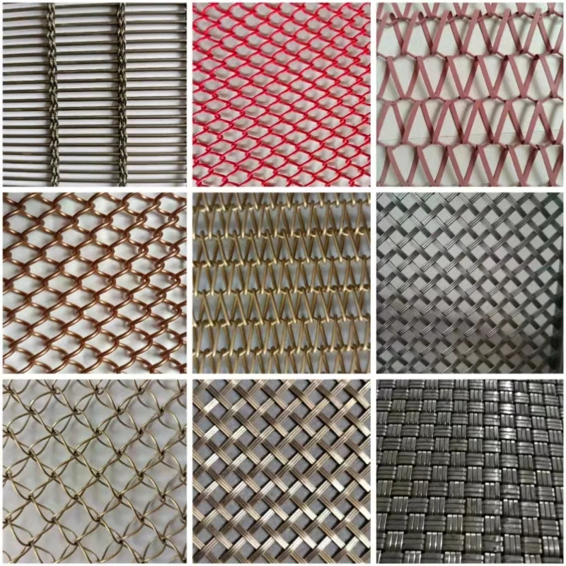 

Metal Partition Decorative Mesh Spiral Metal Hanging Curtain Hotel Dining Room Ceiling V-shaped Golden Iron Mesh Hanging Curtain