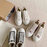 2022 new color changing pink beggar shoes white cashew flower luxury couple canvas fabric shoes beautiful brand womens sneaker