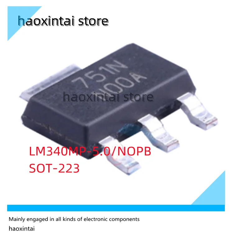

5 шт. LM340MP-5.0/NOPB LM3488MM/NOPB DC-DC чип управления, линейный стабилизирующий чип вверх-вниз напряжения
