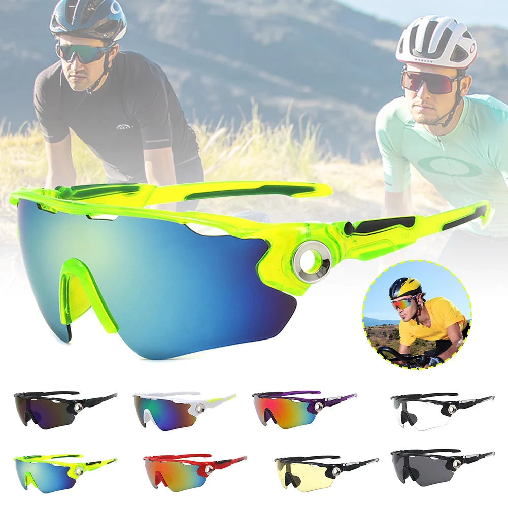 Купи Outdoor Cycling Men's Sunglasses UV Eyewear 400 Protection Polarized Eyewear for Cycling Running Sports Fishing Glasses Goggles за 55 рублей в магазине AliExpress