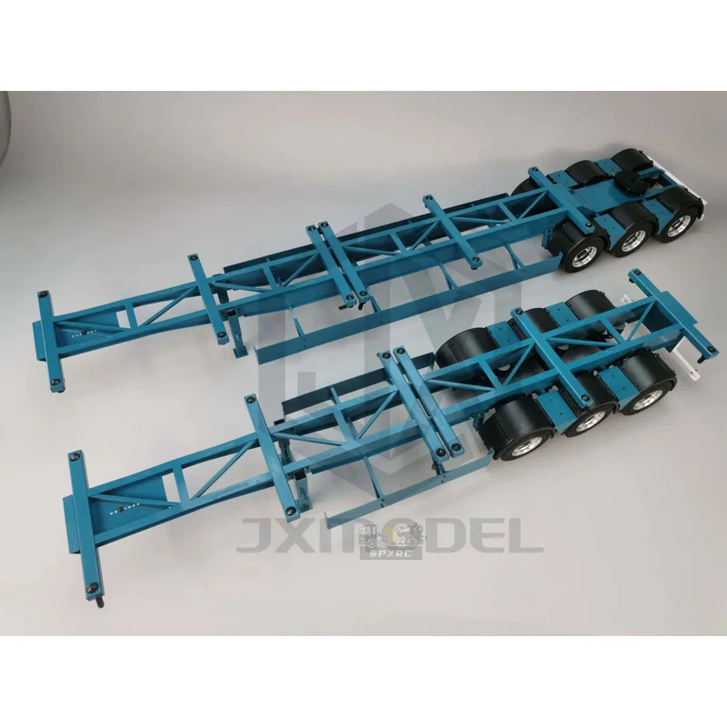 

JXMODEL-TOLL TracTor Super Long Trailer Container 1/14 For Tamiya Rc Truck Trailer Tipper Scania Man Actros Volvo Car Parts