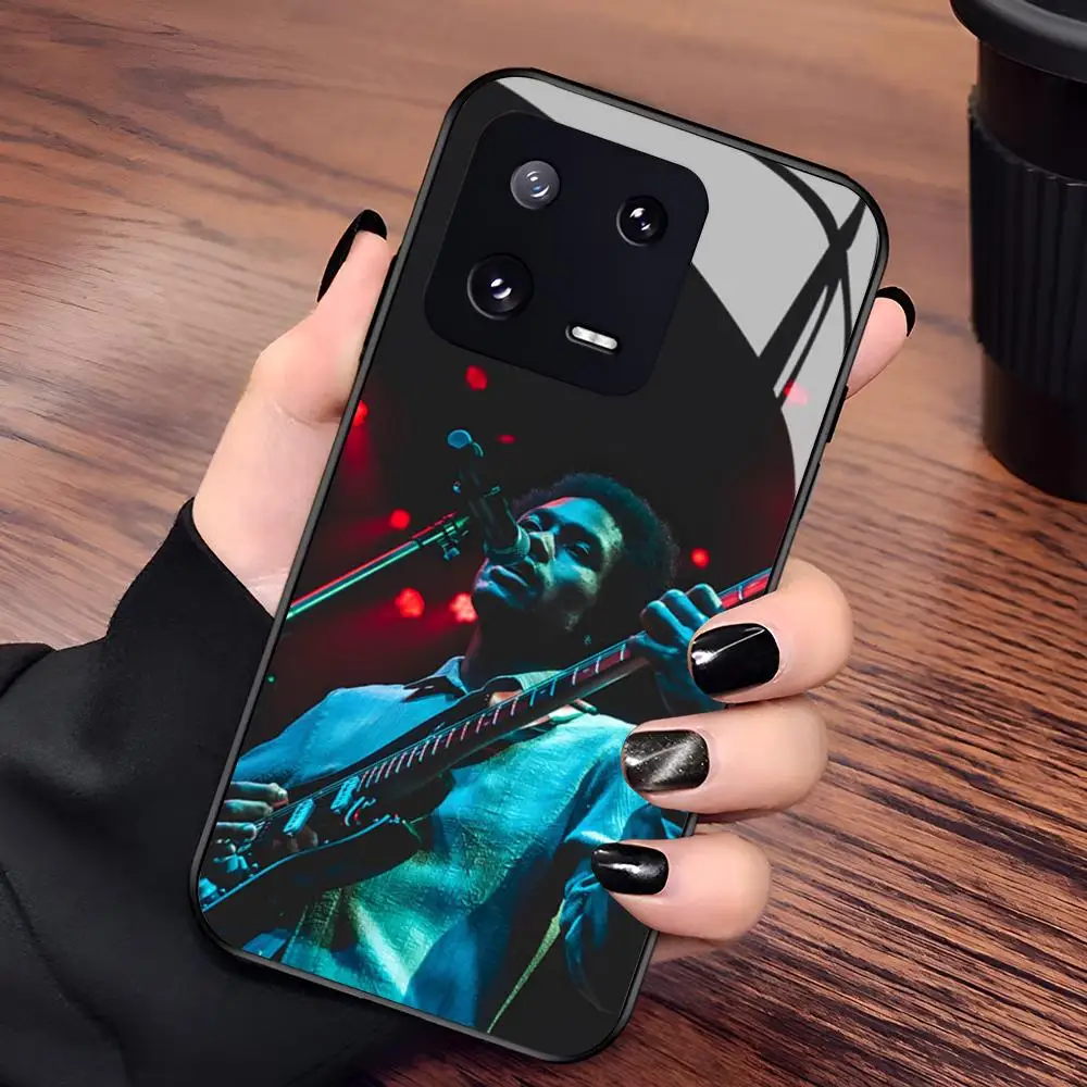 Фото Чехол для телефона R&B Singer Steve L-lacy для Xiaomi 17 15 14 13 12 Mi 11 X T Ultra Pro Lite 5G, черный, стеклянный №2