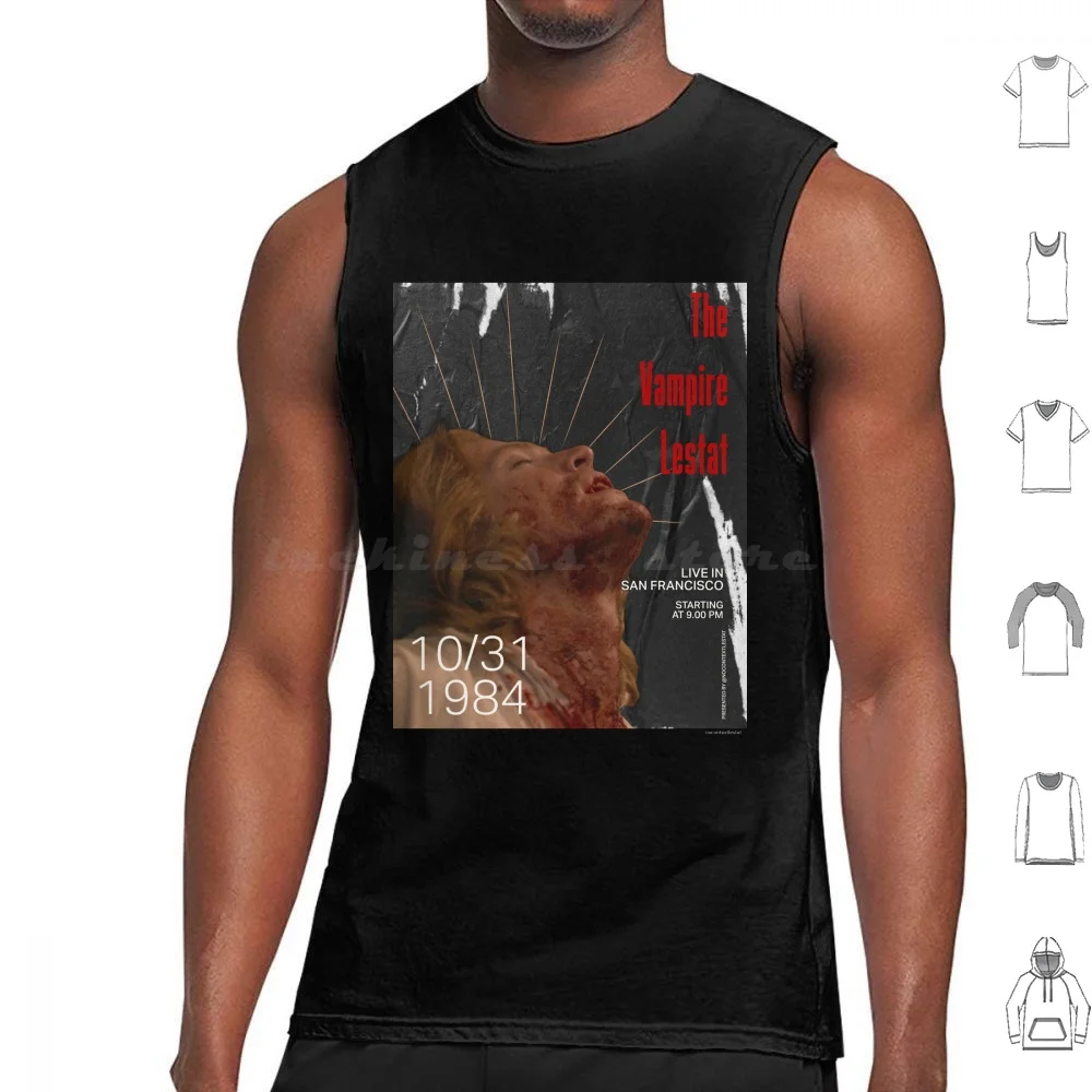 Постер для концерта вампира Lestat 2 хлопковые майки с принтом De Lioncourt интервью Iwtv