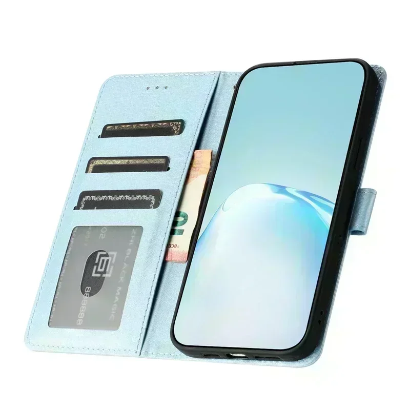 Модный Шелковый чехол для Redmi 10 21061119AG Магнитный кожаный флип-кошелек Xiaomi 2022 10C 9A 9C