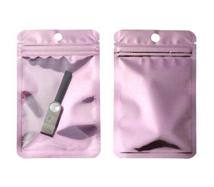 

Прозрачные алюминиевые пакеты с застежкой-молнией Leotrusting 100 шт.