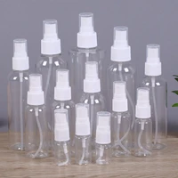 1pc 30ml50ml100ml transparent empty spray bottles refillable container empty cosmetic containers wholesale