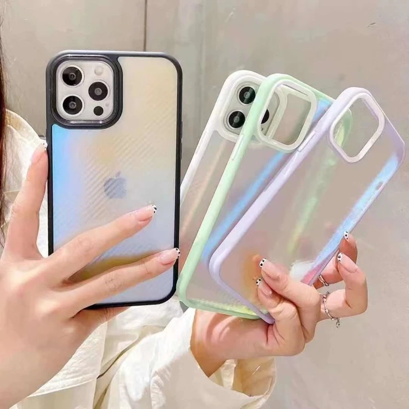 

Роскошный красочный жесткий чехол для IPhone 13 Pro Max градиентный цветной защитный чехол для IPhone 12 11 Pro Max 13Pro Coque Cases Funda