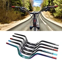 universal bicycle handlebars aluminum alloy handles for bicycle heightened cycling swallow handlebar 720780mm downhill handles
